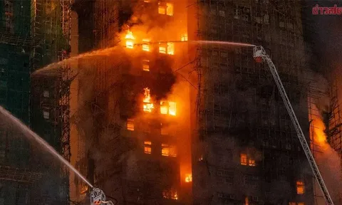 Đã có 44 người chết, 279 người mất tích trong vụ cháy chung cư ở Hồng Kông