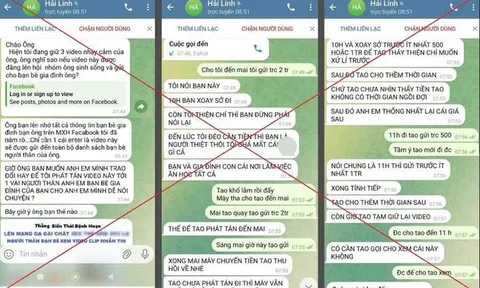 Công an cảnh báo về việc 'bất ngờ được gái xinh chủ động nhắn tin làm quen'