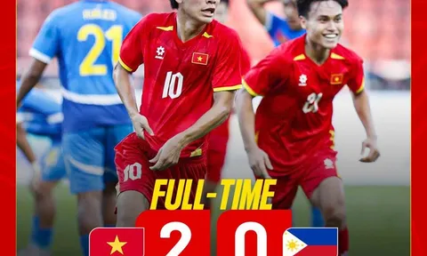 U22 Việt Nam xuất sắc đánh bại Philippines vào chung kết