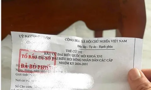 Cảnh báo rủi ro khó lường khi đăng ảnh thẻ cử tri lên mạng xã hội