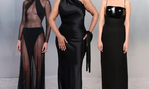 Trào lưu tối giản của Carolyn Bessette Kennedy phủ sóng thảm đỏ Oscar