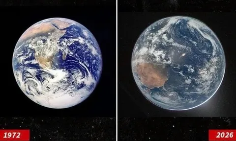 Vì sao ảnh Trái Đất 2026 lại 'thua xa' phiên bản 1972?