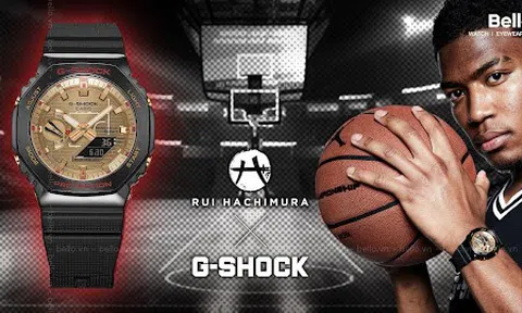 G-Shock ra mắt chính thức GBM-2100RH-1A hợp tác giới hạn cùng Rui Hachimura tại Bello Hà Nội và TP.HCM