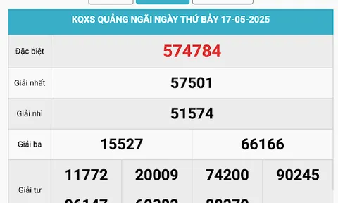 KQXS.com.vn – Cập nhật XSQNG: Kết quả Xổ Số Quảng Ngãi nhanh nhất