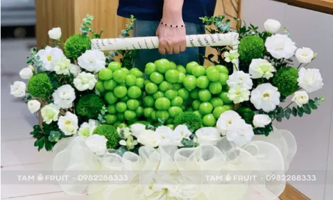 Giỏ hoa quả 20/10 – Quà tặng phái đẹp từ Tam Fruit