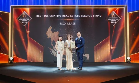ROX Lease được vinh danh “Công ty Dịch vụ Bất động sản Đổi mới Sáng tạo Tốt nhất Đông Nam Á 2025”