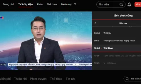 Trải nghiệm truyền hình Quốc Gia trong kỷ nguyên số