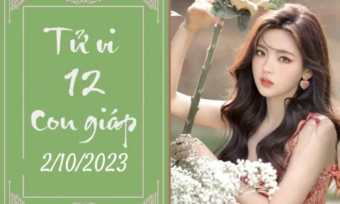 Tử vi vui 12 con giáp hôm nay ngày 2/10/2023: Ngọ yêu đời, Hợi chịu đựng