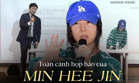 Toàn cảnh họp báo của Min Hee Jin, cộng đồng mạng tự hỏi tương lai của New Jeans sẽ ra sao đây?