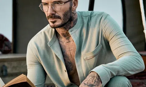 Thân hình săn chắc của David Beckham ở tuổi U50