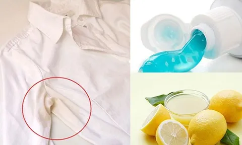 [Bật mí] 25 Cách tẩy vết ố vàng trên áo trắng đơn giản, siêu sạch tại nhà