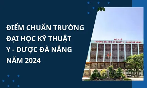 Điểm chuẩn Trường Đại học Kỹ thuật Y dược Đà Nẵng năm 2024
