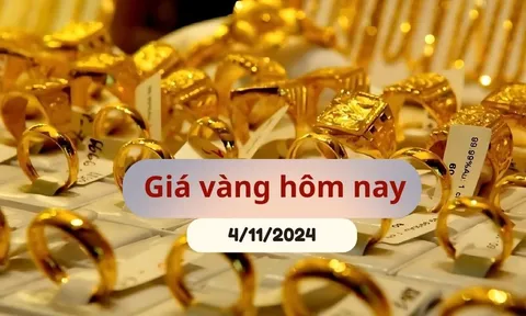 Giá vàng hôm nay 5/11/2024: Vàng thế giới tăng nhẹ, vàng nhẫn tiếp tục chao đảo