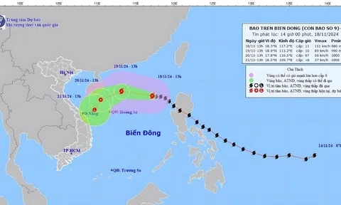 Dự báo áp thấp mới ngay sau bão số 9 ở Biển Đông