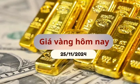 Giá vàng hôm nay (25.11.2024): Thế giới tăng không ngừng, vàng nhẫn và SJC nóng theo