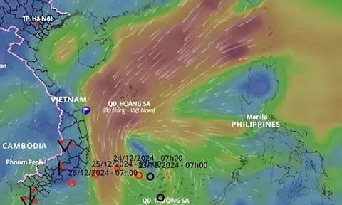 Dự báo thời điểm áp thấp nhiệt đới khả năng mạnh thành bão