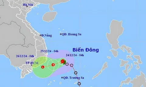 Bão Pabuk đổi hướng, có thể không "chạm" đất liền nước ta