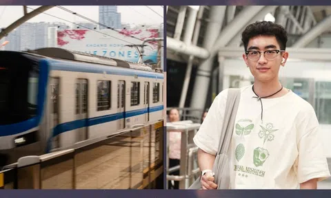 Gen Z háo hức trải nghiệm đi làm bằng metro số 1 của TP.HCM: Chưa uống hết ly nước đã tới nơi