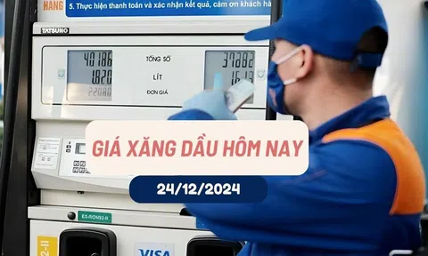 Giá xăng dầu hôm nay 24/12/2024: Xu hướng tăng nhẹ