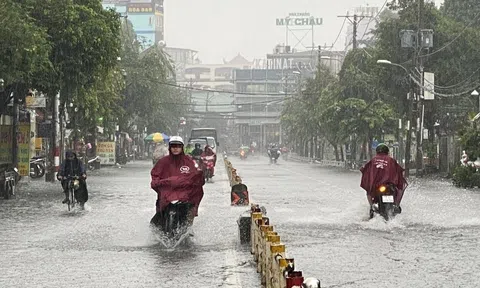 Dự báo thời điểm mưa dông tăng cường ở khu vực Nam Bộ