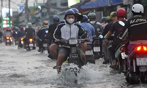 Diễn biến tình hình mưa to ở Nam Bộ