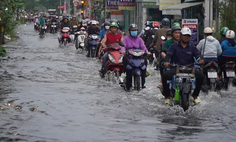 Dự báo thời điểm có mưa to ở Nam Bộ