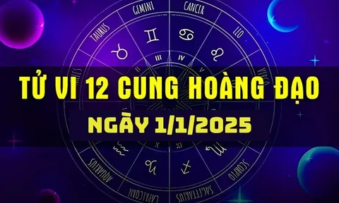 Tử vi 12 cung hoàng đạo hôm nay 1/1/2025: Bạch Dương thuận lợi, Sư Tử rực rỡ