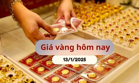 Giá vàng hôm nay 13/1/2025: Đảo chiều lao dốc