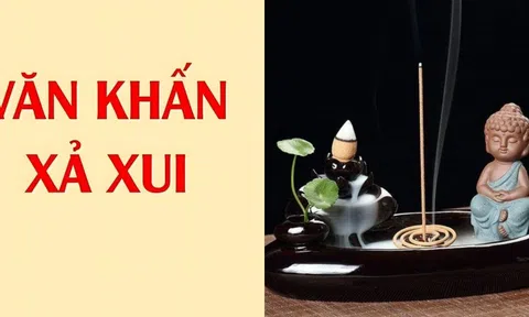 Mâm cúng và văn khấn xả xui, giải hạn cuối năm chi tiết