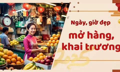 Ngày, giờ mở hàng đẹp năm Ất Tỵ 2025 đón may mắn và tài lộc