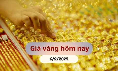 Giá vàng hôm nay 6/2/2025: Phá đỉnh trước ngày vía Thần Tài