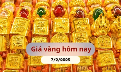 Giá vàng hôm nay 7/2/2025: Lao dốc mạnh ngày vía Thần Tài