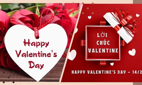 Top 101+ Lời chúc ngày lễ Tình nhân Valentine 14/2 ngọt ngào, ý nghĩa 2025