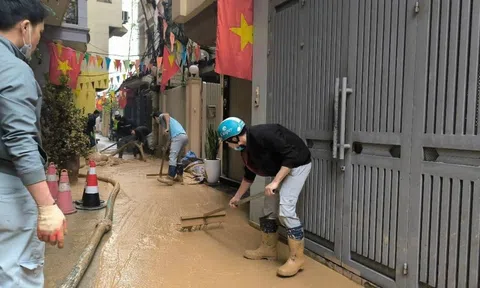 Sự cố khi đào ngầm metro ở Hà Nội: Chưa khắc phục xong, chủ đầu tư xin lỗi