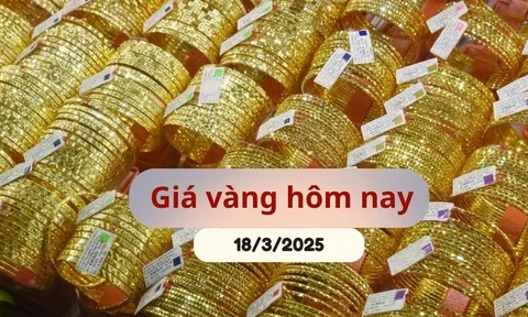 Giá vàng hôm nay 18/3/2025: Giữ ngưỡng rất cao, lập kỷ lục mới