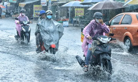 Dự báo thời điểm nắng giảm, mưa tăng ở Nam Bộ