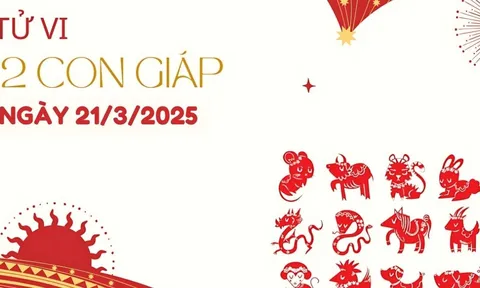 Tử vi 12 con giáp hôm nay 21/3: Mùi tài chính vững vàng, Tý đón nhiều tin vui