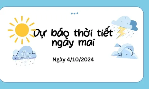 Tin thời tiết hôm nay 4/10/2024 mới nhất trong cả nước