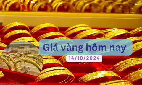 Giá vàng sáng 14.10: Vàng nhẫn cao chót vót