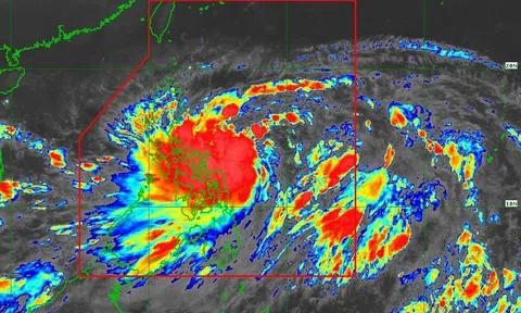 Thời điểm bão số 6 Trà Mi mạnh thành cuồng phong ở Biển Đông