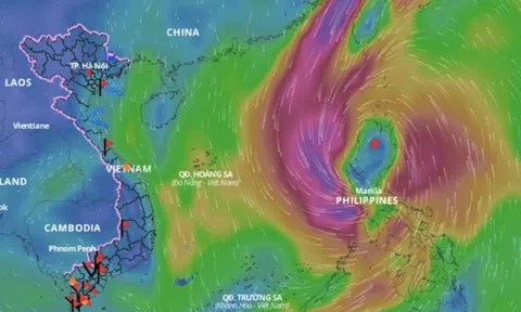 Bão Trà Mi sắp đi vào Biển Đông, dự báo mới nhất đường đi