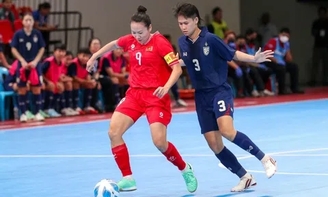 Kiên cường hạ gục Thái Lan, tuyển futsal nữ Việt Nam vô địch Đông Nam Á