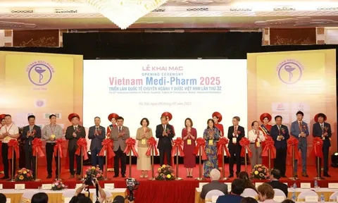 Triển lãm Vietnam Medi-Pharm 2025 thu hút sự tham gia của hơn 300 tổ chức, doanh nghiệp