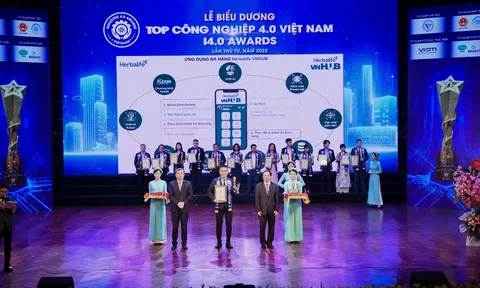 Herbalife Việt Nam đạt giải thưởng “Top Công Nghiệp 4.0” lần thứ 3 liên tiếp với Ứng dụng Herbalife VNHUB