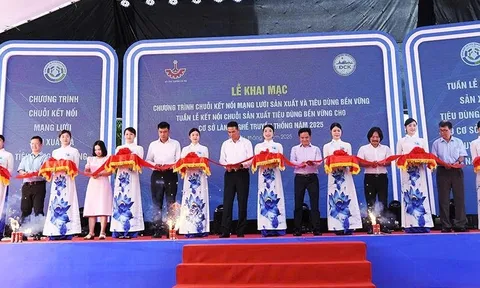Khai mạc Chuỗi kết nối mạng lưới sản xuất và tiêu dùng bền vững
