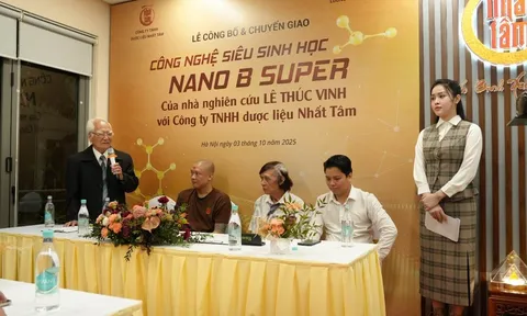 Chuyển giao công nghệ Nano B-Supper: Dấu mốc mới trong hành trình phụng sự sức khỏe cộng đồng