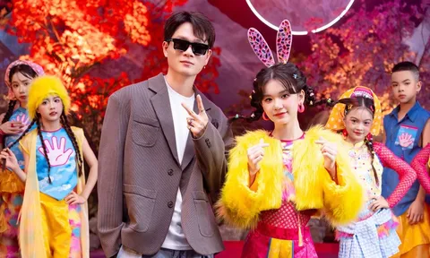 Lễ hội “Oẳn tù tì” thu nhỏ trong MV của ca sĩ nhí Nguyễn Ngọc Kim Cương