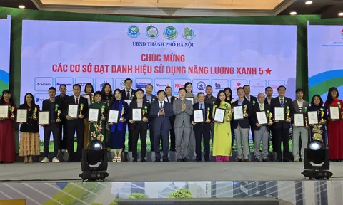 Lễ trao giải Năng lượng xanh TP. Hà Nội năm 2025