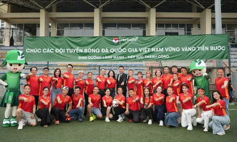 Herbalife Việt Nam cùng Liên Đoàn Bóng Đá Việt Nam tiếp sức Đội tuyển Bóng đá Quốc gia Việt Nam chuẩn bị cho mùa giải mới 2026
