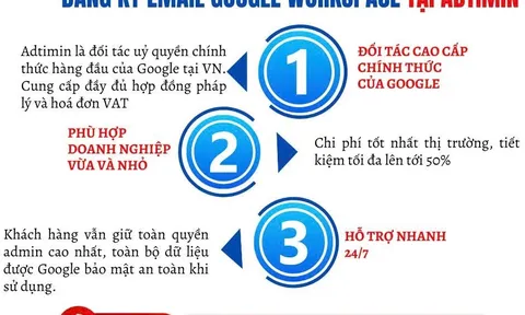 Adtimin hỗ trợ doanh nghiệp chuyển đổi sang Google Workspace nhanh, an toàn, không gián đoạn
